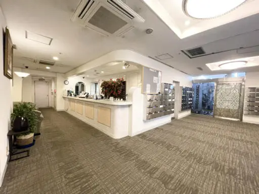 エントランス シャトレーイン東京・笹塚のエントランス