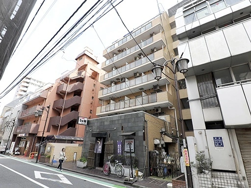 ライオンズマンション新宿５丁目の外観