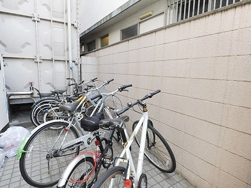 駐輪場 ロワール駒沢の駐輪場