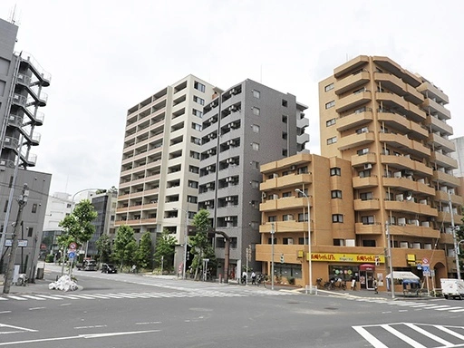 スカイコート神楽坂第２の外観