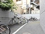 スカイコート神楽坂第２の駐輪場