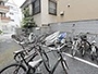 スカイコート神楽坂第２の駐輪場