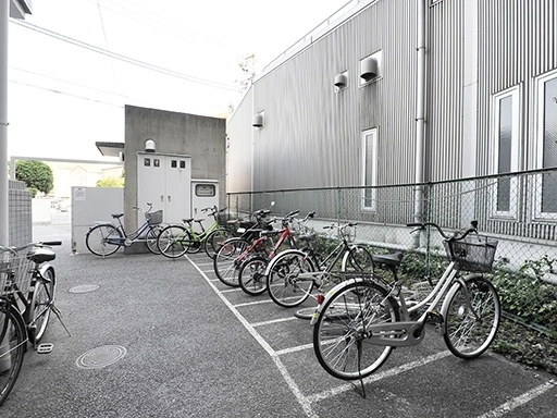 スカイコート大森第４の駐輪場