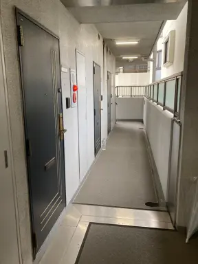 ウインズ落合の通路
