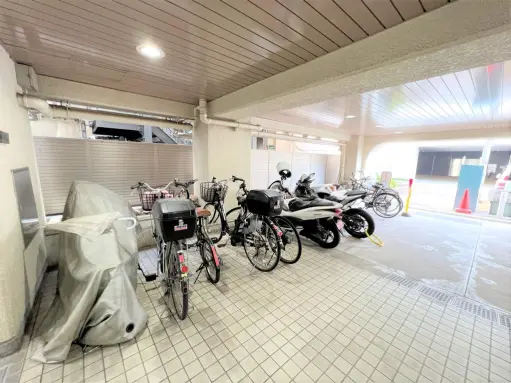 駐輪場 大森コーポビアネーズの駐輪場