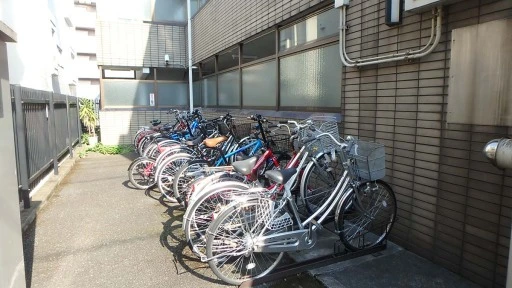 駐輪場 ブリス南馬込の駐輪場