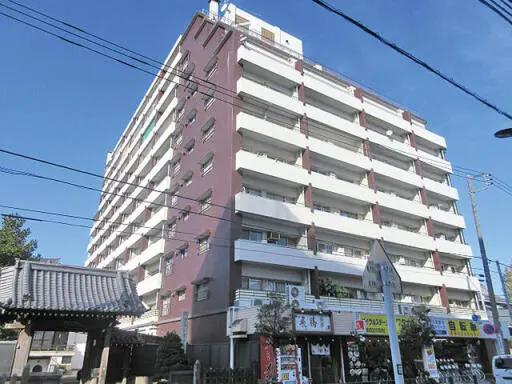 日商岩井上高田マンションの外観