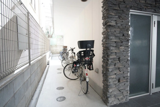 駐輪場 ビクトリータワー田端3の駐輪場
