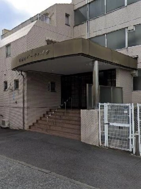 常盤台パークハイツのエントランス