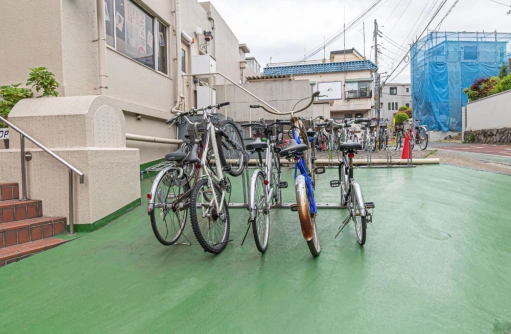 駐輪場 シャルマン文京千駄木の駐輪場