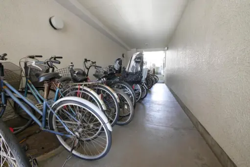 ネオコーポ高円寺の駐輪場