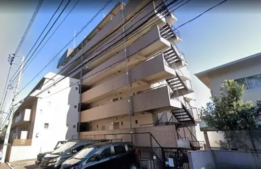 外観 広尾ハイツの外観