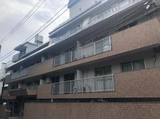 外観 広尾ハイツの外観