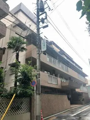 外観 広尾ハイツの外観