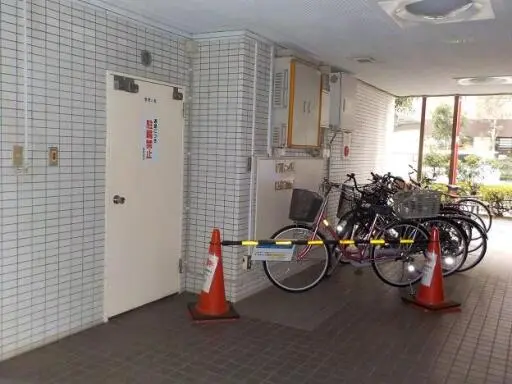 スカイコート田端の駐輪場