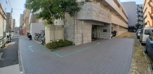 エントランス クレヴィスタ豊洲ベイサイドのエントランス