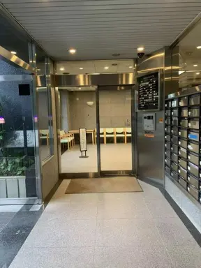 ライオンズマンション板橋区役所前のエントランス