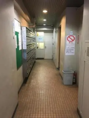 東カングランドマンション池袋キャッスルのエントランス