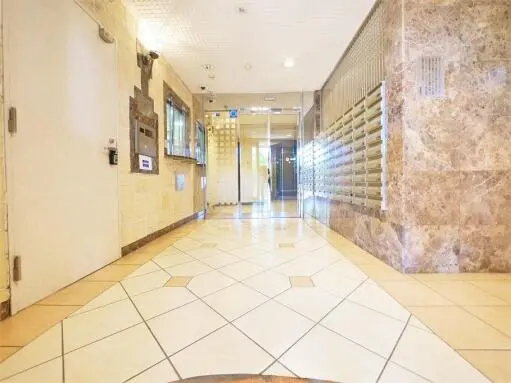 グランド・ガーラ幡ヶ谷Ｅａｓｔのエントランス