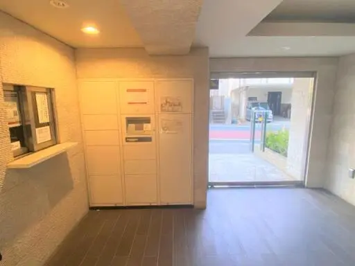 リガーレ新板橋のエントランス