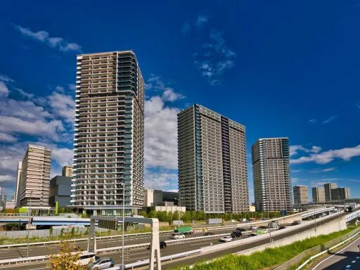 シティタワーズ東京ベイセントラルタワーの外観