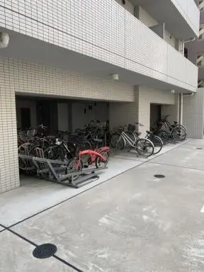 スカイコート板橋大山の駐輪場