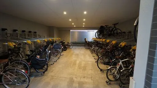パレステージ田端ファストコートの駐輪場