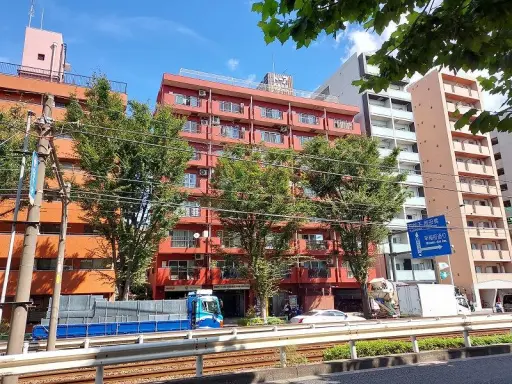 外観 トーア西早稲田マンションの外観