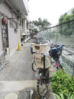 駐輪場 シャトレ明大前の駐輪場