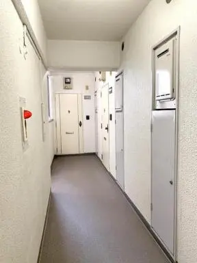 通路 シンエイ赤羽マンションの通路