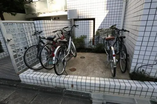 トップ広尾の駐輪場