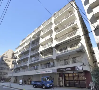 ハイコーポ松が谷の外観