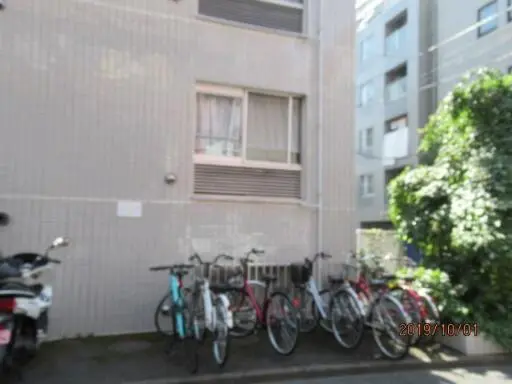 駐輪場 クリオ入谷壱番館の駐輪場