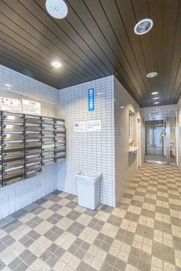 エントランス クリオ入谷壱番館のエントランス