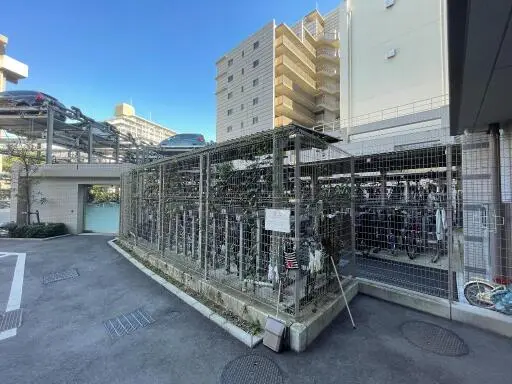 駐輪場 クレストシティ木場の駐輪場