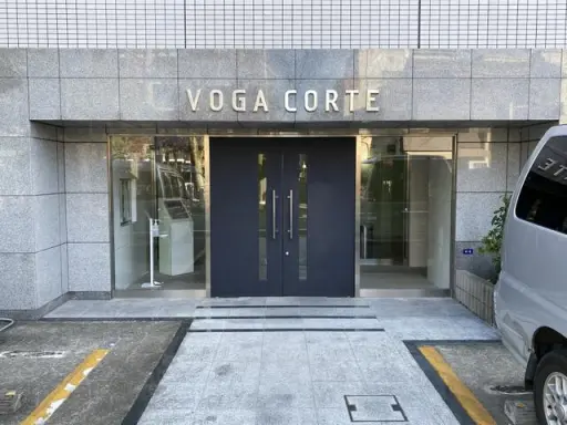 ヴォーガコルテ多摩川４のエントランス