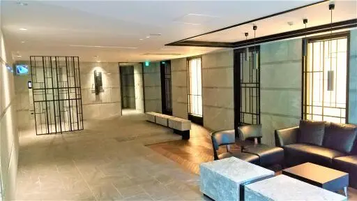 エントランス ブランズ明石町のエントランス