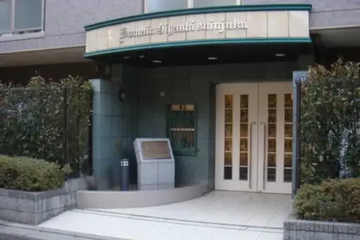 エントランス ドメイン東新宿のエントランス