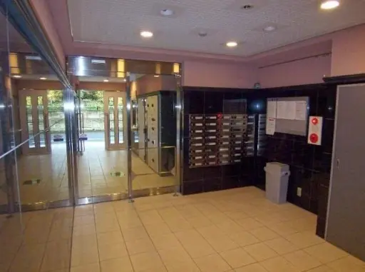 エントランス ドメイン東新宿のエントランス