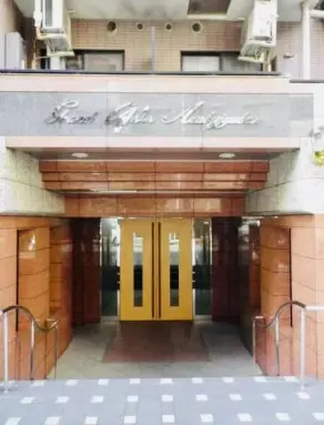 エントランス グランド・ガーラ麻布十番のエントランス