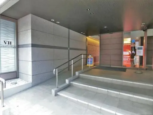 エントランス 後楽園ビューハイツのエントランス