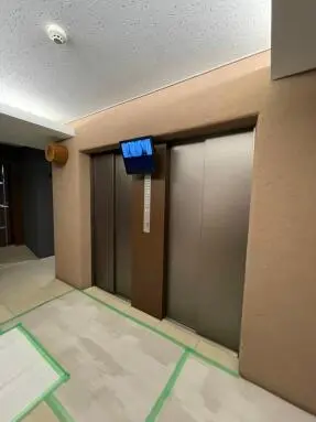 エントランス 後楽園ビューハイツのエントランス