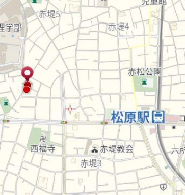 周辺環境 赤堤ハイムの周辺環境