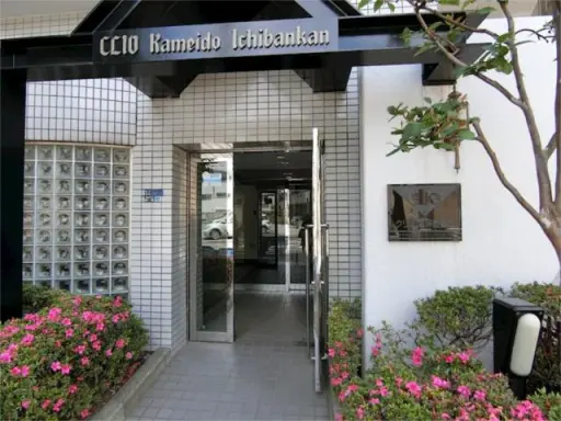 クリオ亀戸壱番館のエントランス