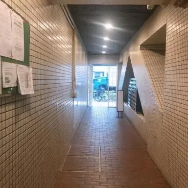 モンテベルデ芝大門のエントランス