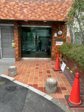 カルム第２赤坂のエントランス