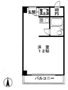 新宿御苑前マンションの外観