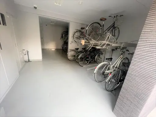 駐輪場 ベルアルシェ東高円寺の駐輪場