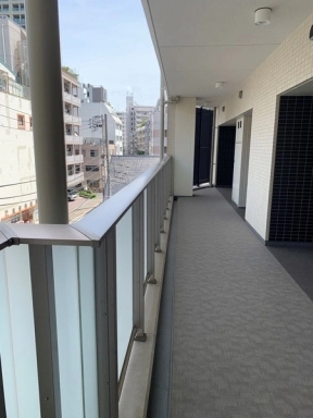 通路 ルフォン蔵前ザレジデンスの通路
