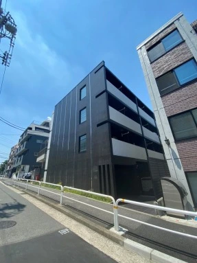 プレミアムキューブ不動前の外観